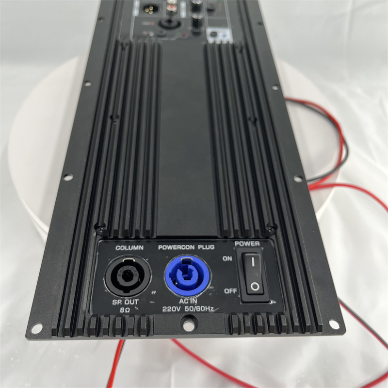 MD800 2 Channel Dsp Advanced Class D Circuit Amplifier Module 3.82 KG Black Strong Power for Subwoofer