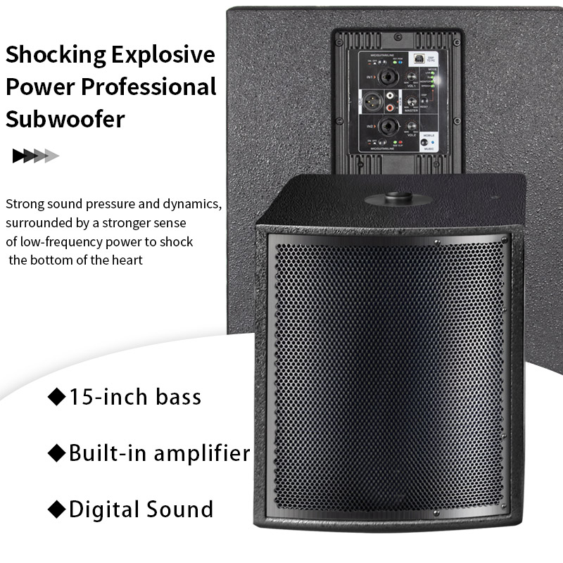 L115A DJ speakers powered Tone column speakers Professional 15-inch speaker system bass subwoofer