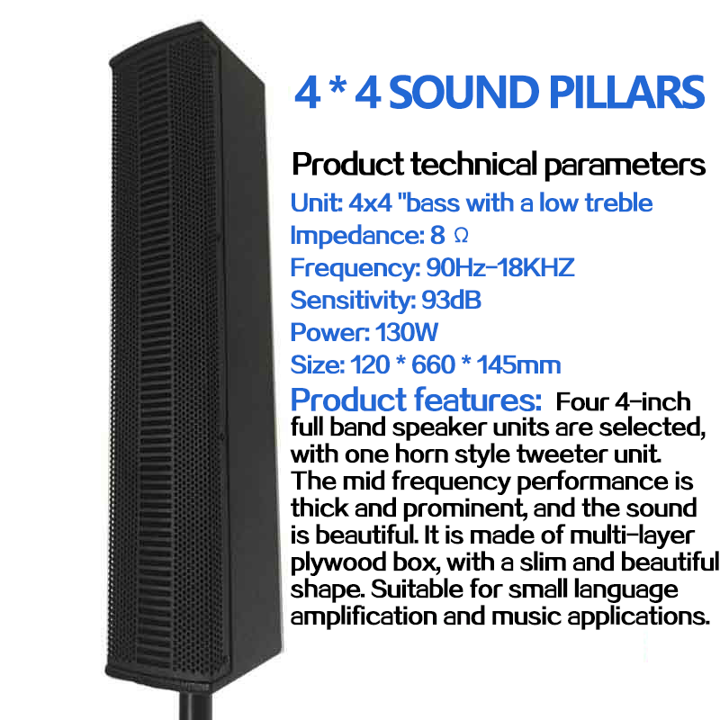 15" active subwoofer stage performance linear array column speaker 