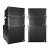 Single 10 Linear Array Speakers and 18 Subwoofer Active PA Speaker System for Church Outdoor Events