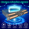 C-series Gold Panel Input Sensitivity 1v 1600watt 4channel 1U Pro Power Audio Amplifier for Party Stage KTV