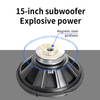 L115A DJ speakers powered Tone column speakers Professional 15-inch speaker system bass subwoofer