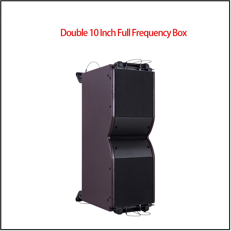 High Power Dual 10 Linear Speakers for Outdoor Performance Professional Speaker