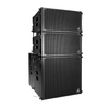 Single 10 Linear Array Speakers and 18 Subwoofer Active PA Speaker System for Church Outdoor Events