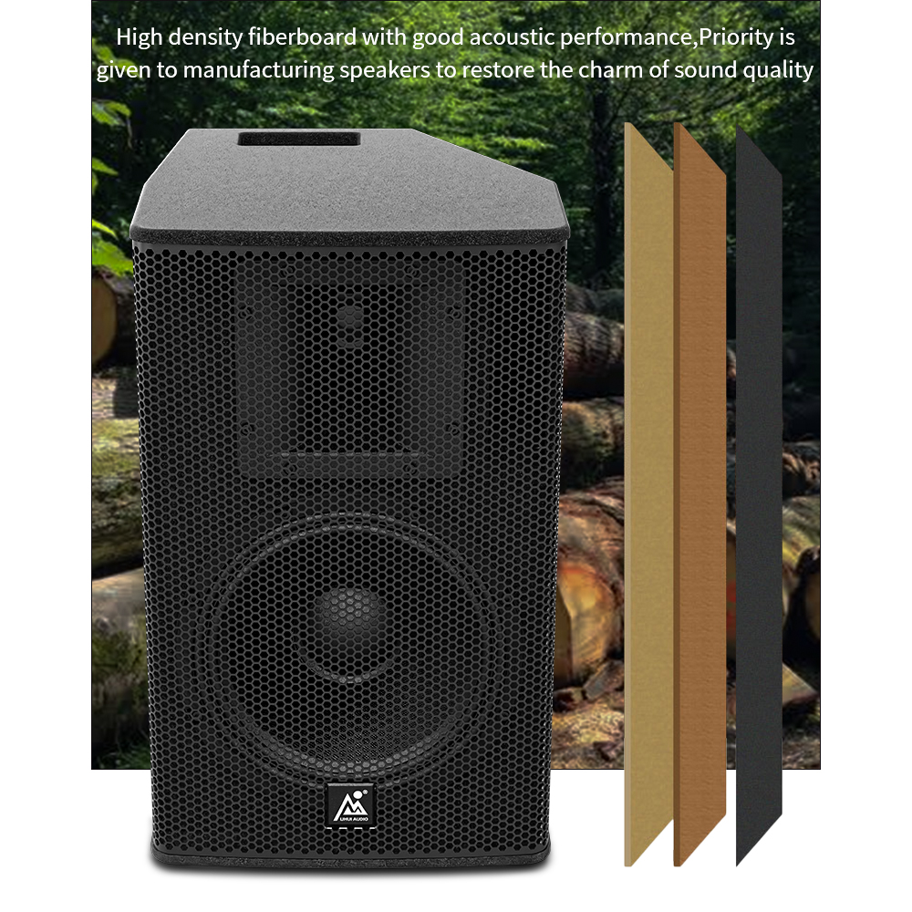 Outdoor Stage Platform Active Speakers 12' Professional အတွက် ကြိမ်နှုန်းနှစ်ပိုင်းခွဲ တက်ကြွစပီကာ