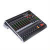 Professional Console Mp3 Computer Input Built-in 99 Reverb Effect 8 Channel Digital Audio Mixer with Usb Bluetooth Audio Mixer