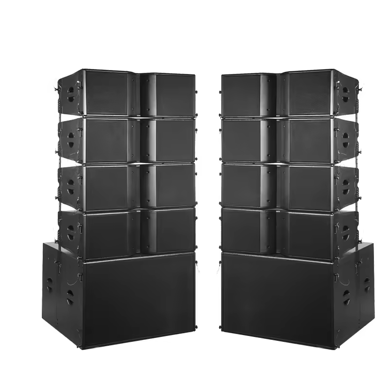 Passive 18 Inch Subwoofer Speaker Dual 12 Inch Line Array Speaker for Outdoor Performance Speakers Professional 