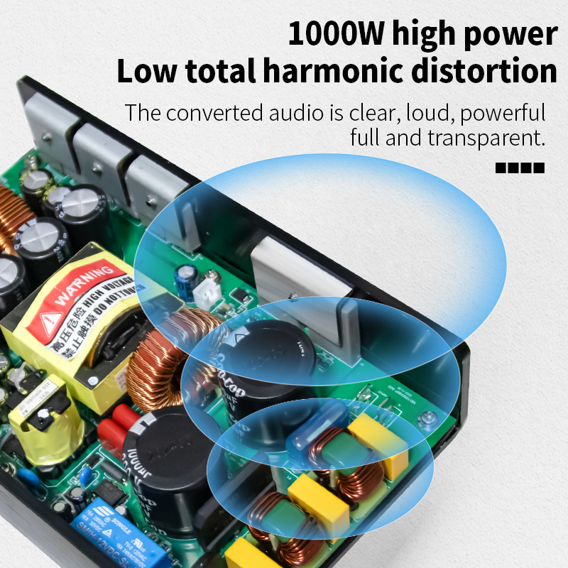 MD1000E 2 Channel Subwoofer Audio Power Digital Active Speaker Amplifier Module