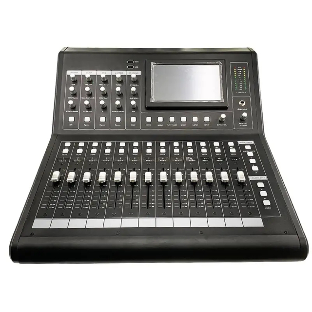 MS-200 Pro 16 Channels Touch Screen Digital Audio Mixer Sound Mixing Built-in Two Types Of Effectors Dj Controller Console